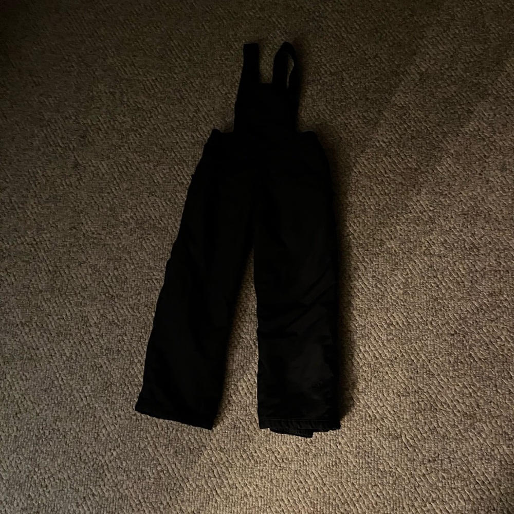 Kids Black Snow pants - Picture 2 of 3